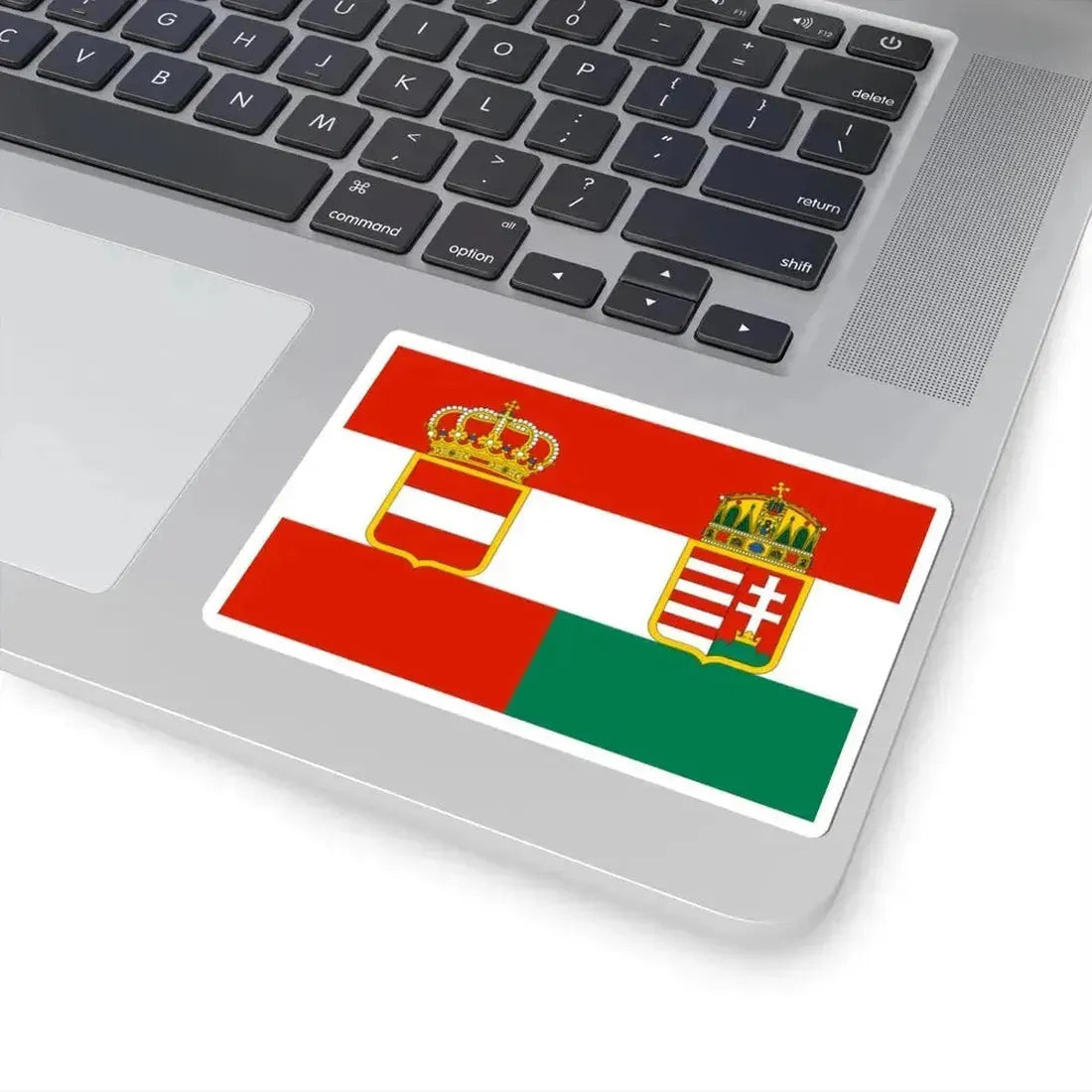 Austria-Hungary civil ensign artistic (Austria) STICKER Vinyl Kiss-Cut Decal - The Sticker Space