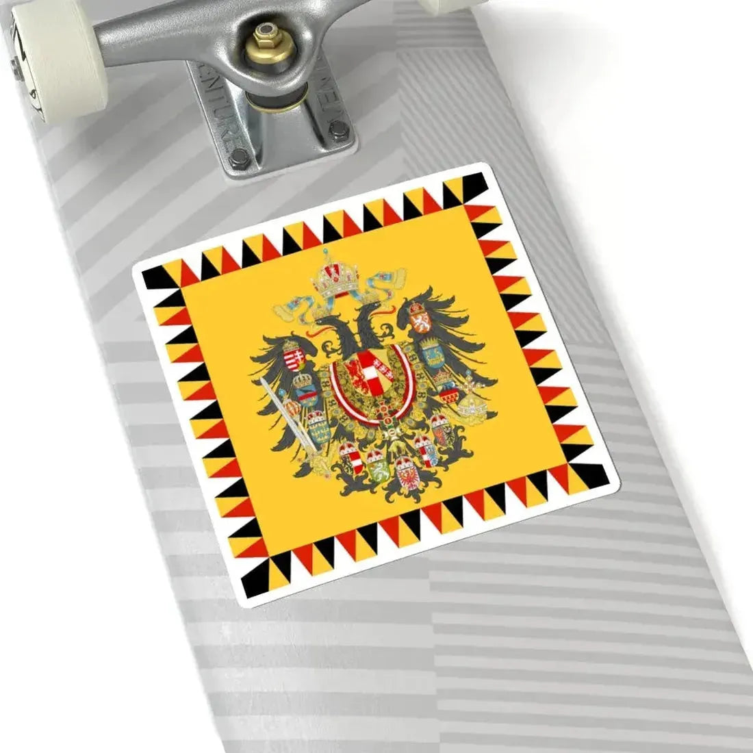 Austrian Imperial Standard - Infantry pattern mix early 19th century (Austria) STICKER Vinyl Kiss-Cut Decal - The Sticker Space