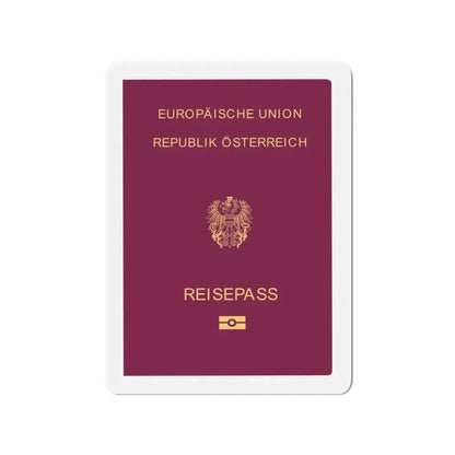 Austrian Passport - Refrigerator Magnet - The Sticker Space