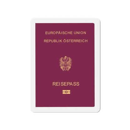 Austrian Passport - Refrigerator Magnet - The Sticker Space