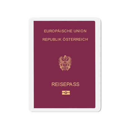 Austrian Passport - Refrigerator Magnet - The Sticker Space