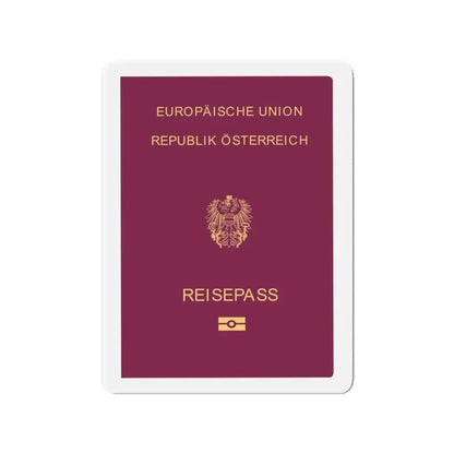 Austrian Passport - Refrigerator Magnet - The Sticker Space