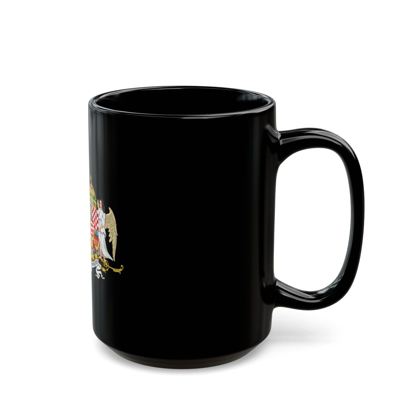 Austro-hungarian coat of arms 1914 - Black Coffee Mug