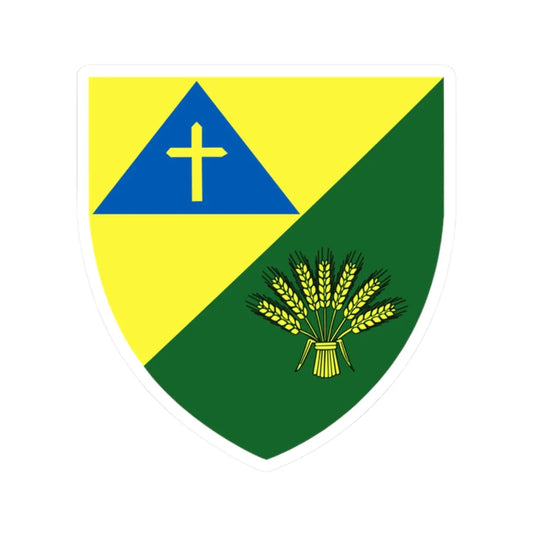 AUT Aderklaa Noe CoA (Austria) (Coat of Arms) STICKER Vinyl Kiss-Cut Decal 2 Inch White - The Sticker Space