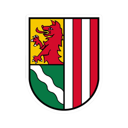 AUT Andorf COA (Austria) (Coat of Arms) STICKER Vinyl Kiss-Cut Decal 2 Inch White - The Sticker Space