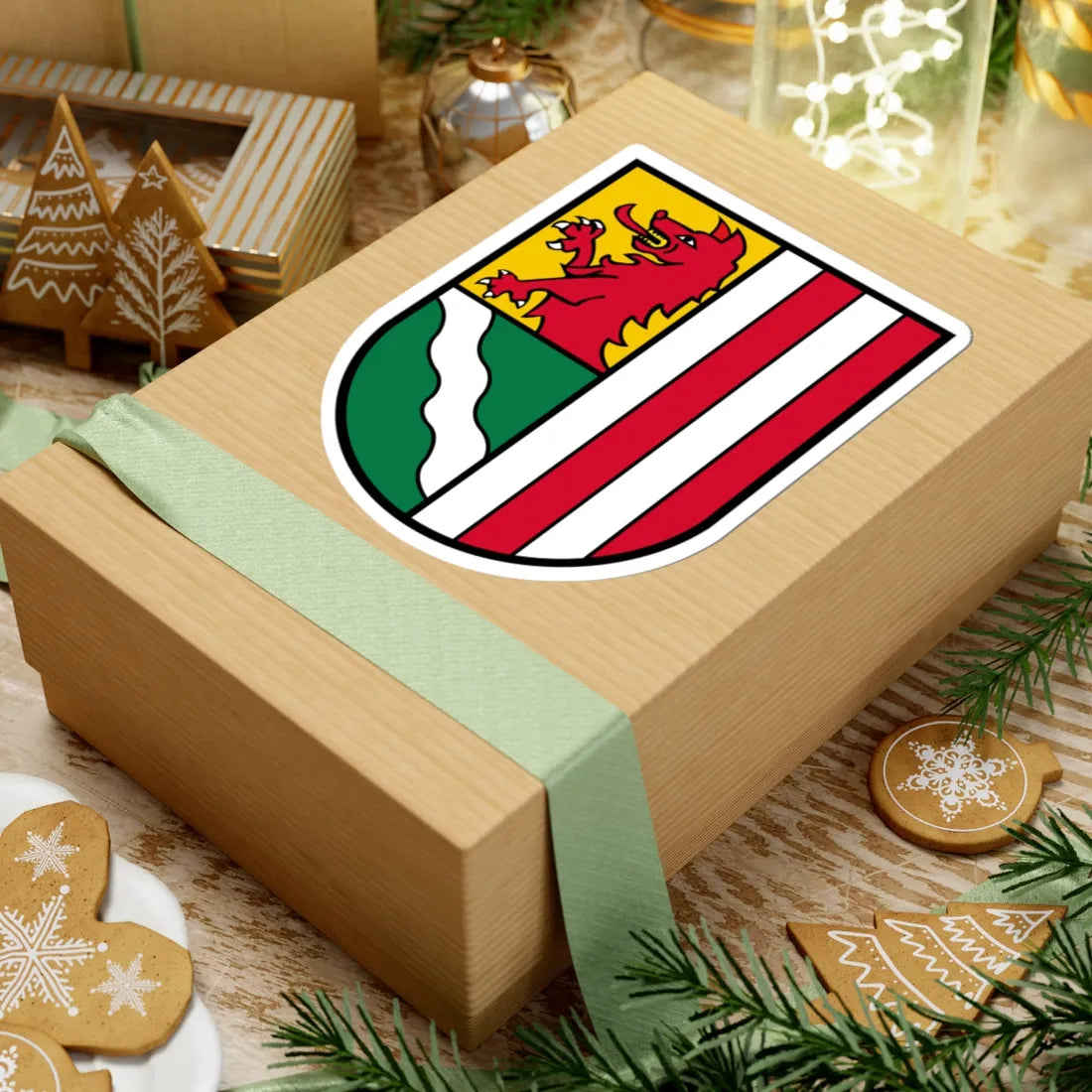 AUT Andorf COA (Austria) (Coat of Arms) STICKER Vinyl Kiss-Cut Decal - The Sticker Space