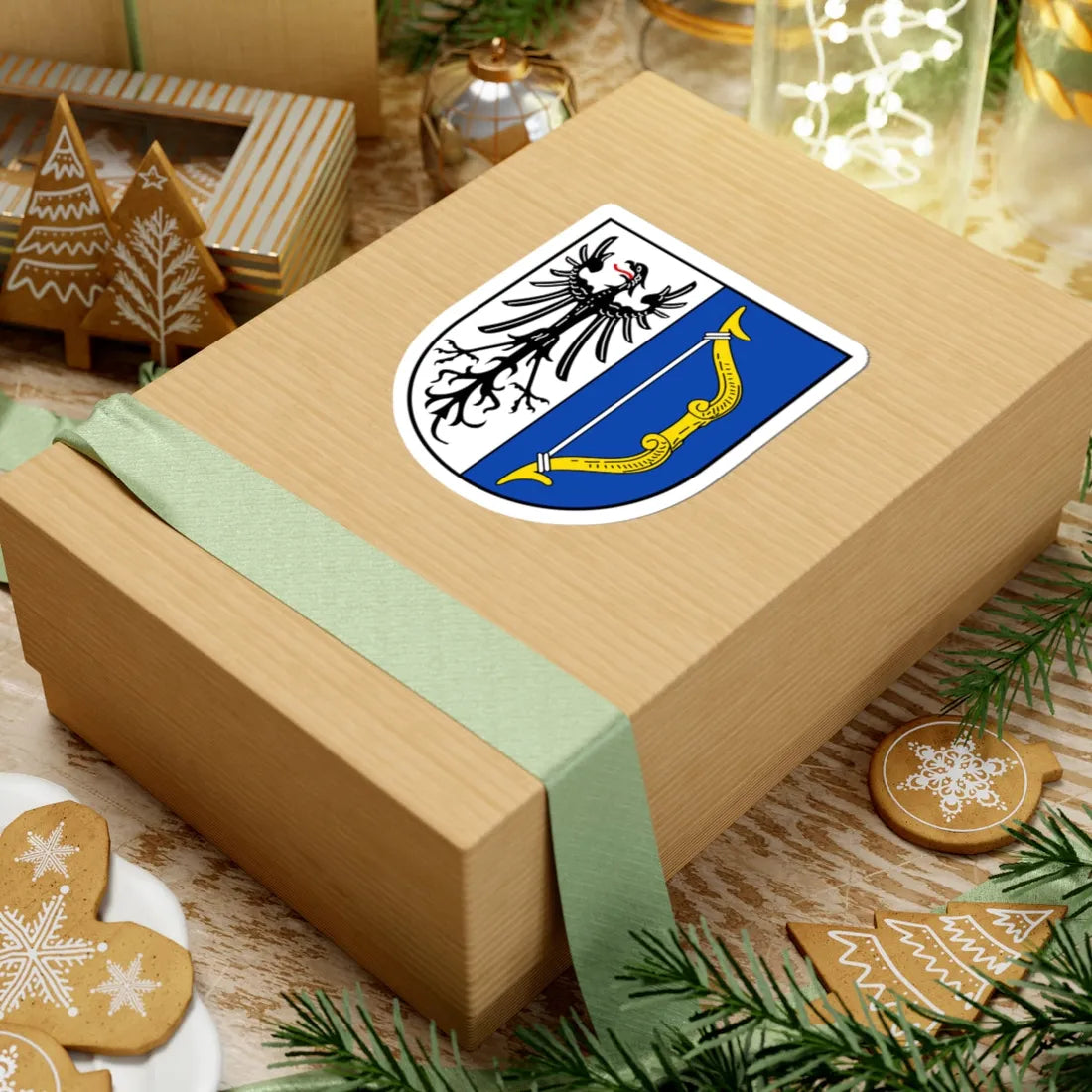 AUT Anif COA (Austria) (Coat of Arms) STICKER Vinyl Kiss-Cut Decal - The Sticker Space