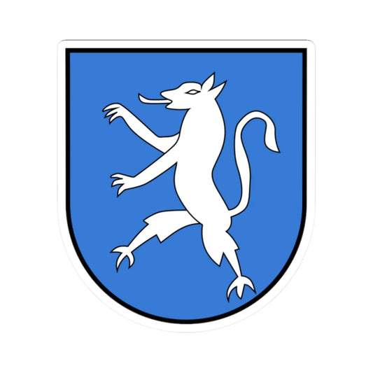 AUT Apetlon COA (Austria) (Coat of Arms) STICKER Vinyl Kiss-Cut Decal 2 Inch White - The Sticker Space