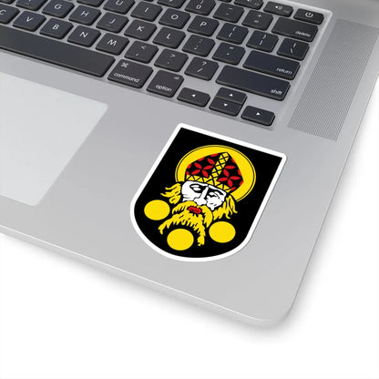 AUT Bad Vigaun COA (Austria) (Coat of Arms) STICKER Vinyl Kiss-Cut Decal - The Sticker Space