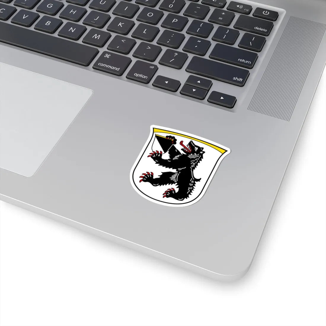 AUT Berndorf bei Salzburg COA (Austria) (Coat of Arms) STICKER Vinyl Kiss-Cut Decal - The Sticker Space