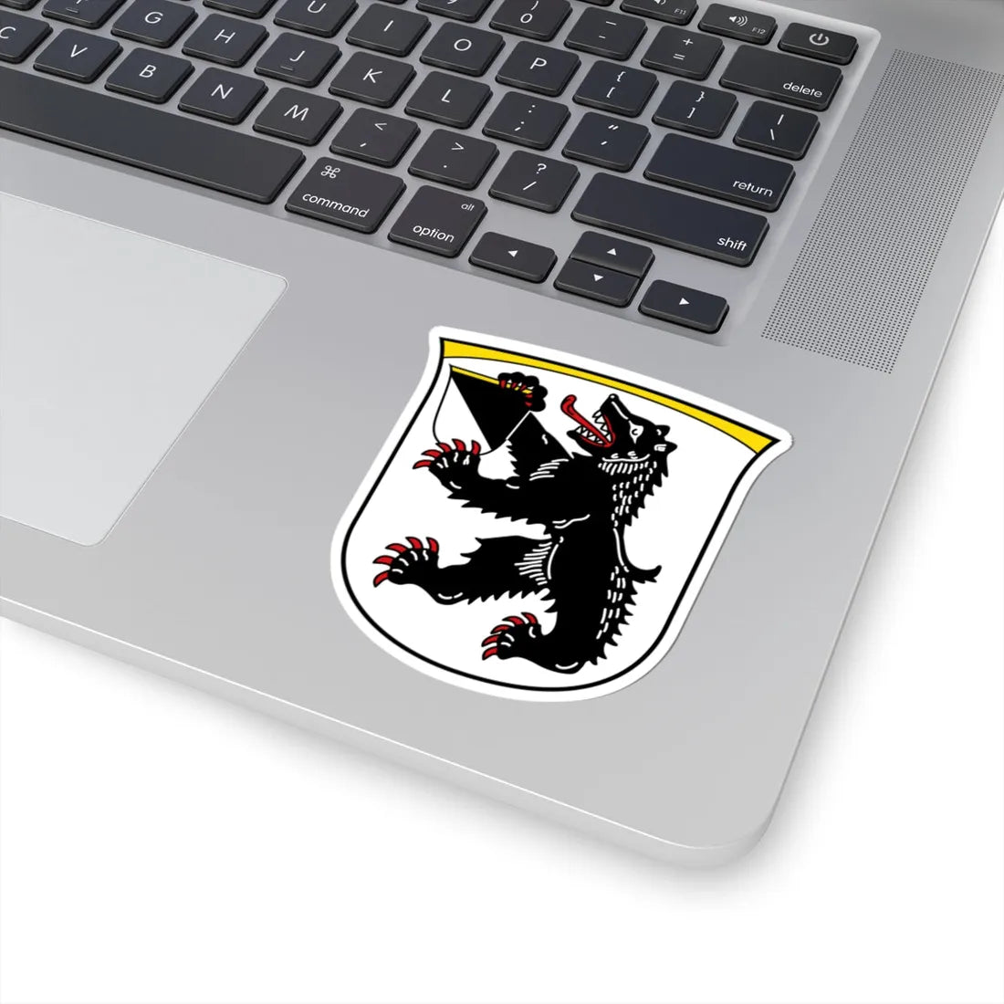 AUT Berndorf bei Salzburg COA (Austria) (Coat of Arms) STICKER Vinyl Kiss-Cut Decal - The Sticker Space
