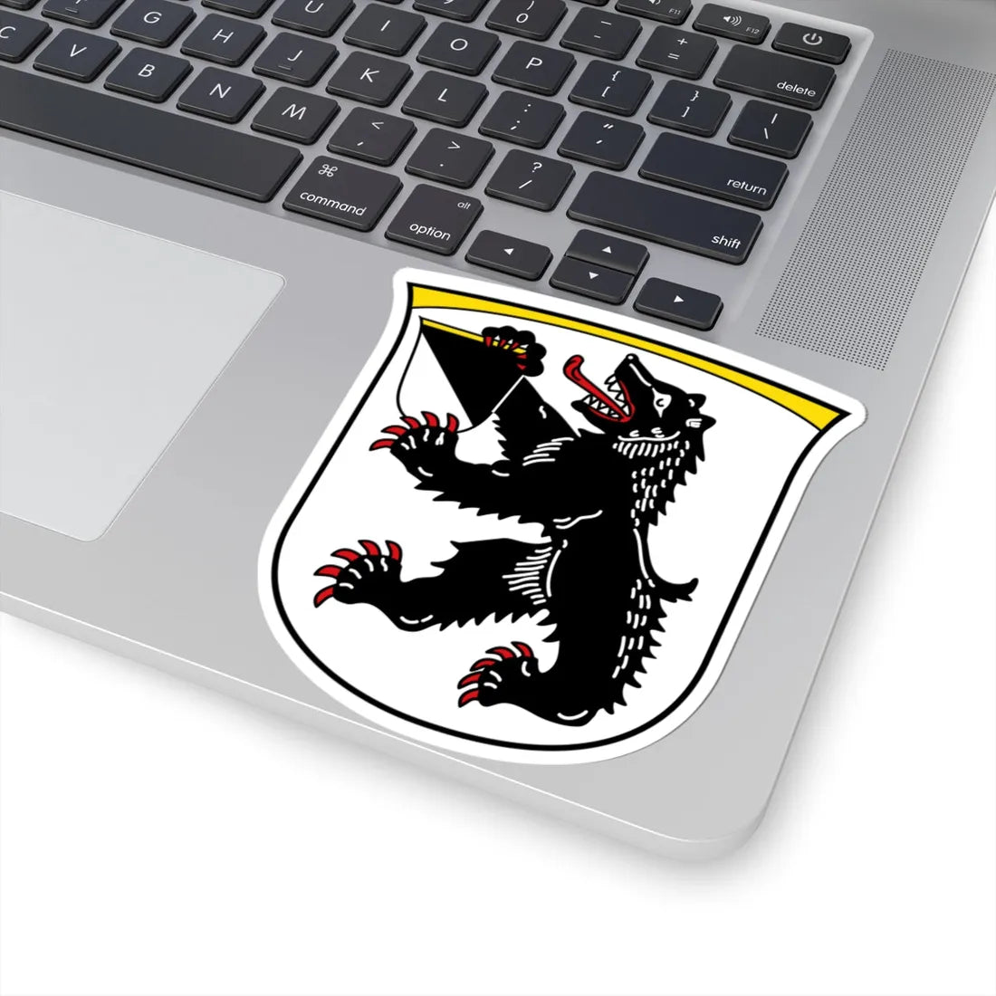 AUT Berndorf bei Salzburg COA (Austria) (Coat of Arms) STICKER Vinyl Kiss-Cut Decal - The Sticker Space