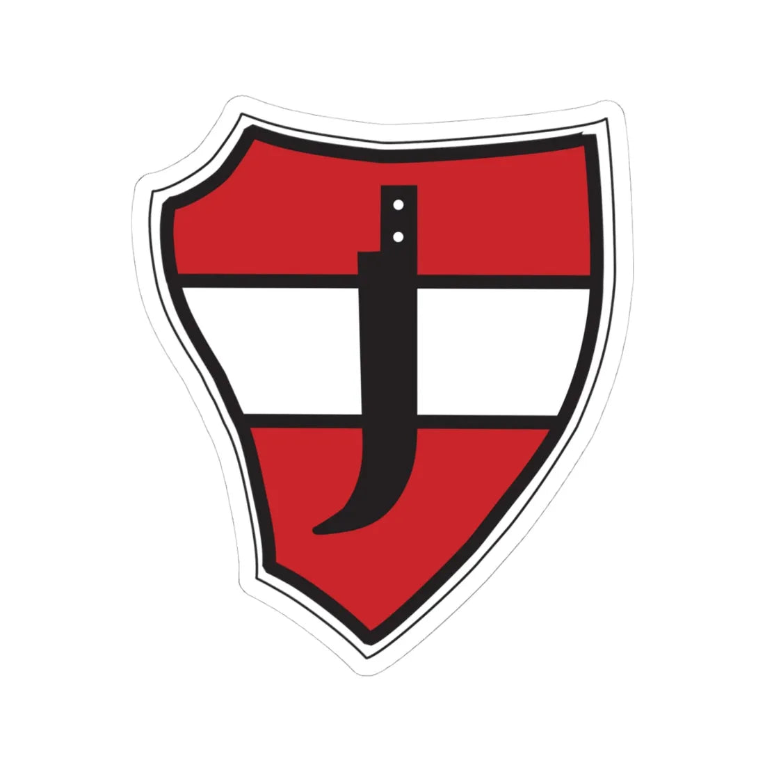 AUT Brunn am Gebirge COA (Austria) (Coat of Arms) STICKER Vinyl Kiss-Cut Decal 4 Inch White - The Sticker Space