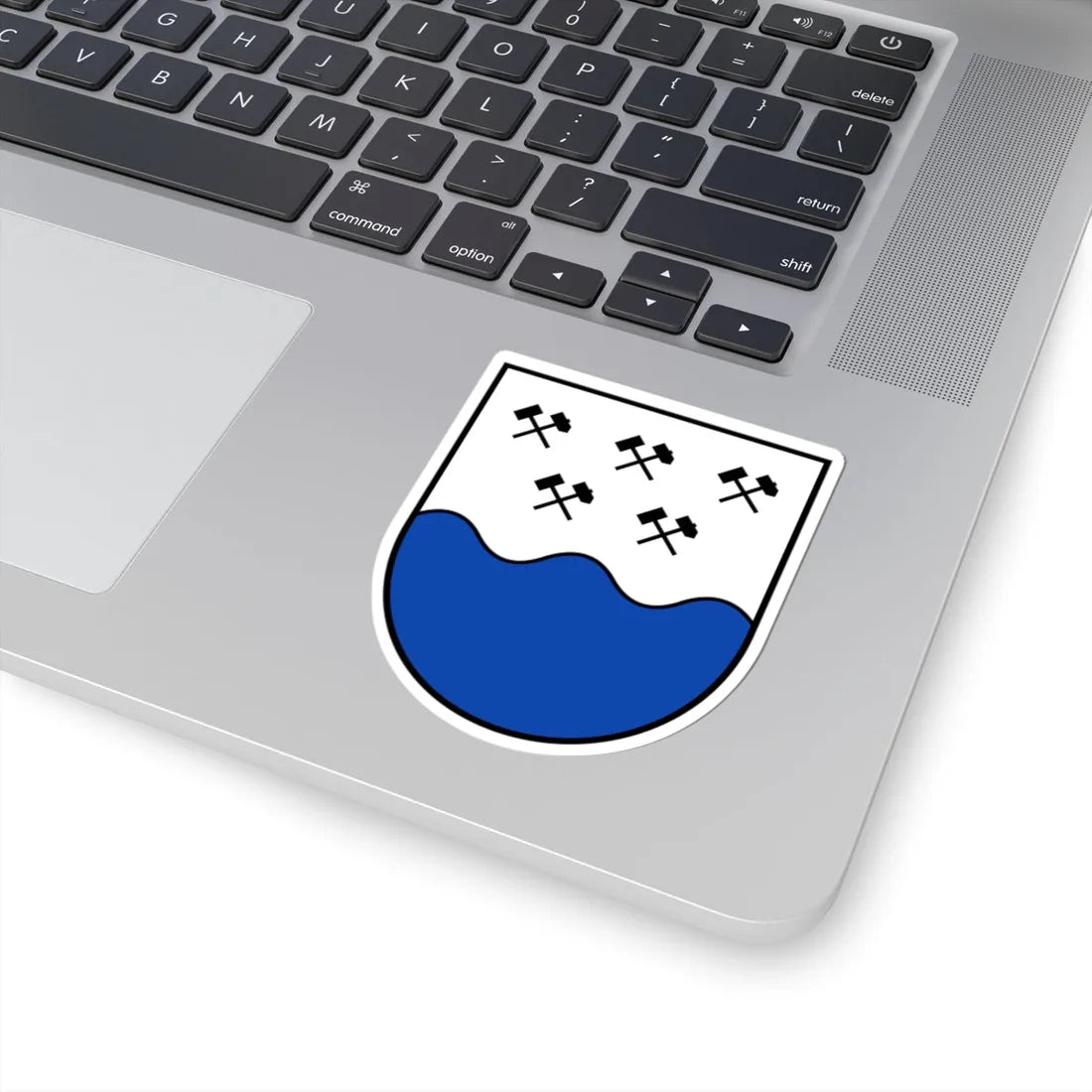 AUT Dellach im Drautal COA (Austria) (Coat of Arms) STICKER Vinyl Kiss-Cut Decal - The Sticker Space