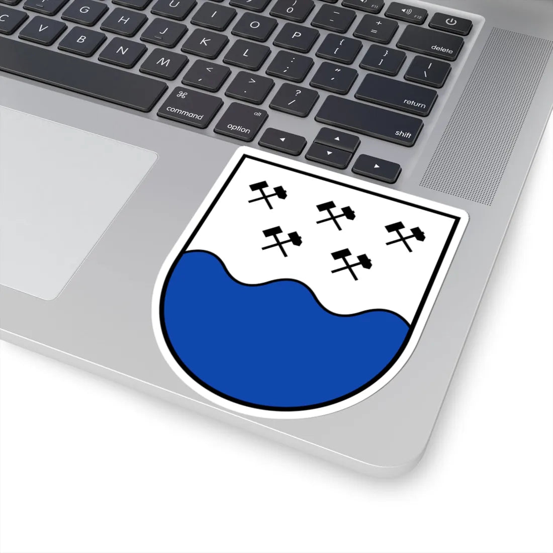 AUT Dellach im Drautal COA (Austria) (Coat of Arms) STICKER Vinyl Kiss-Cut Decal - The Sticker Space