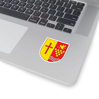 AUT Deutschkreutz COA (Austria) (Coat of Arms) STICKER Vinyl Kiss-Cut Decal - The Sticker Space