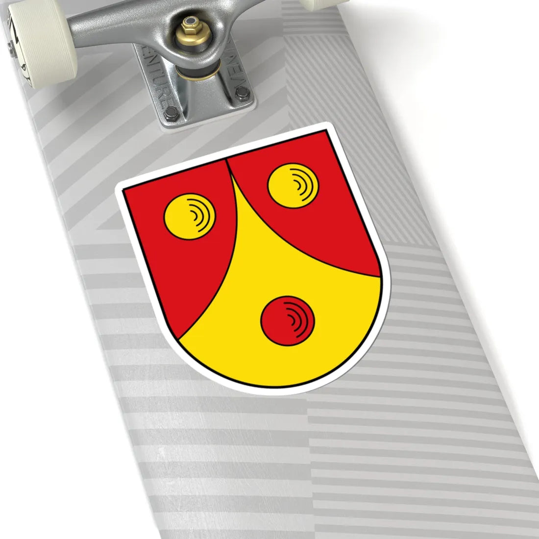 AUT Dorfgastein COA (Austria) (Coat of Arms) STICKER Vinyl Kiss-Cut Decal - The Sticker Space