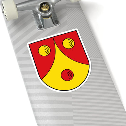 AUT Dorfgastein COA (Austria) (Coat of Arms) STICKER Vinyl Kiss-Cut Decal - The Sticker Space