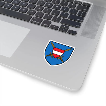 AUT Dürnkrut COA (Austria) (Coat of Arms) STICKER Vinyl Kiss-Cut Decal - The Sticker Space