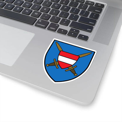AUT Dürnkrut COA (Austria) (Coat of Arms) STICKER Vinyl Kiss-Cut Decal - The Sticker Space