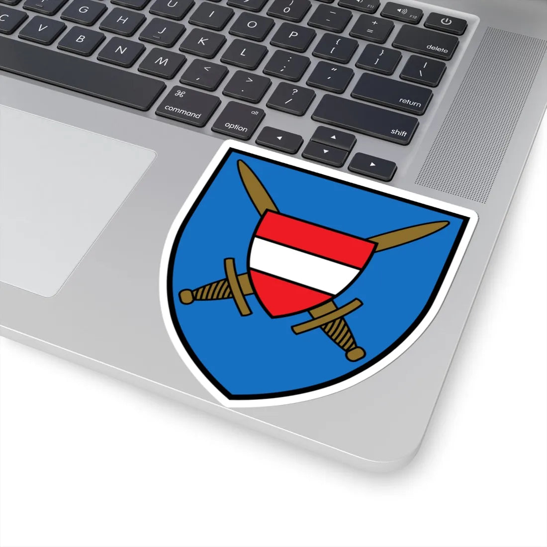 AUT Dürnkrut COA (Austria) (Coat of Arms) STICKER Vinyl Kiss-Cut Decal - The Sticker Space