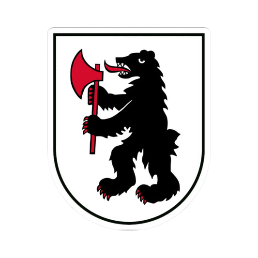 AUT Eggerding COA (Austria) (Coat of Arms) STICKER Vinyl Kiss-Cut Decal 2 Inch White - The Sticker Space