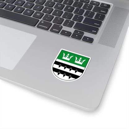 AUT Eggersdorf bei Graz COA (Austria) (Coat of Arms) STICKER Vinyl Kiss-Cut Decal - The Sticker Space