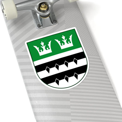 AUT Eggersdorf bei Graz COA (Austria) (Coat of Arms) STICKER Vinyl Kiss-Cut Decal - The Sticker Space