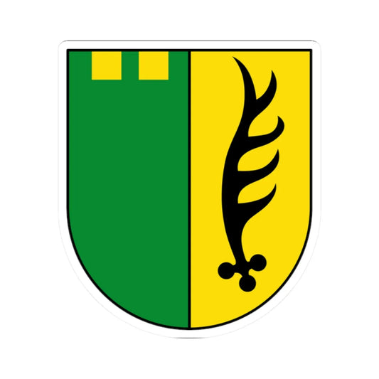 AUT Ehenbichl COA (Austria) (Coat of Arms) STICKER Vinyl Kiss-Cut Decal 2 Inch White - The Sticker Space