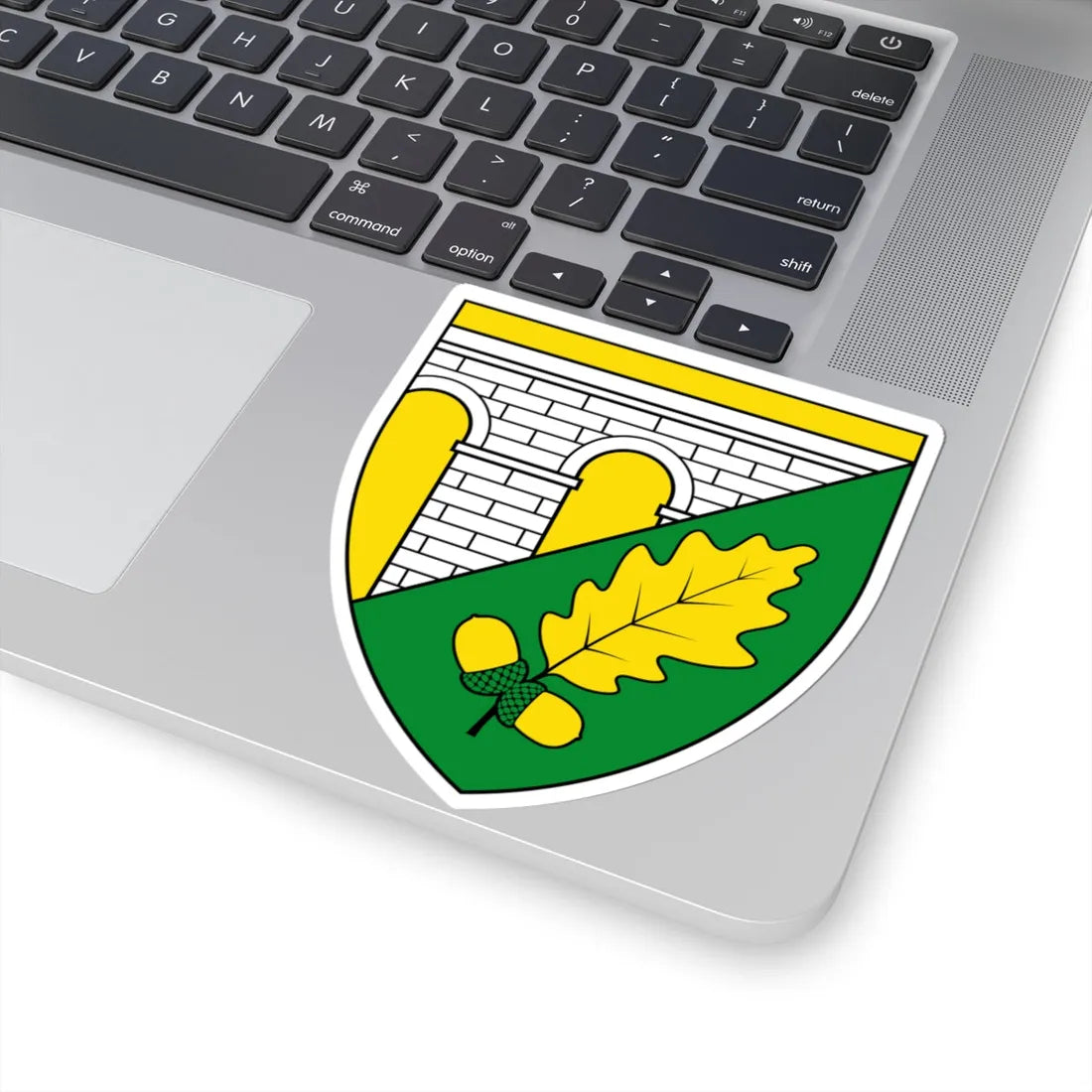 AUT Eichgraben COA (Austria) (Coat of Arms) STICKER Vinyl Kiss-Cut Decal - The Sticker Space