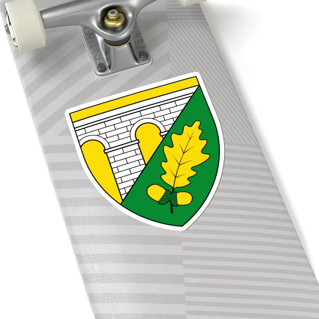 AUT Eichgraben COA (Austria) (Coat of Arms) STICKER Vinyl Kiss-Cut Decal - The Sticker Space