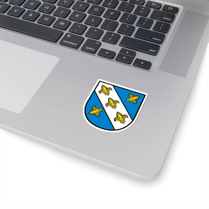 AUT Enzesfeld-Lindabrunn COA (Austria) (Coat of Arms) STICKER Vinyl Kiss-Cut Decal - The Sticker Space