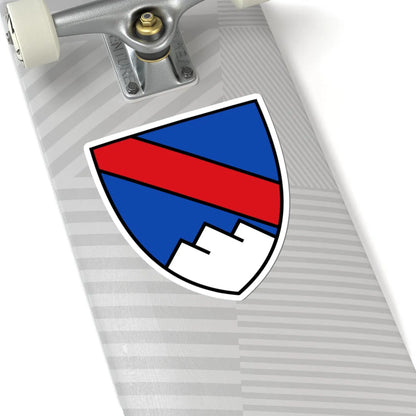 AUT Frankenfels COA (Austria) (Coat of Arms) STICKER Vinyl Kiss-Cut Decal - The Sticker Space