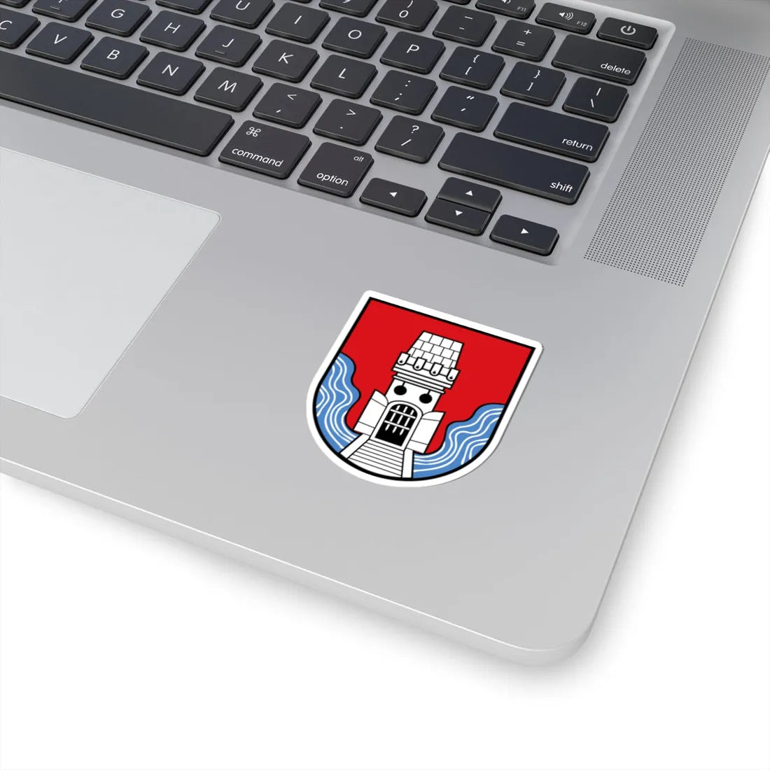 AUT Frohnleiten COA (Austria) (Coat of Arms) STICKER Vinyl Kiss-Cut Decal - The Sticker Space