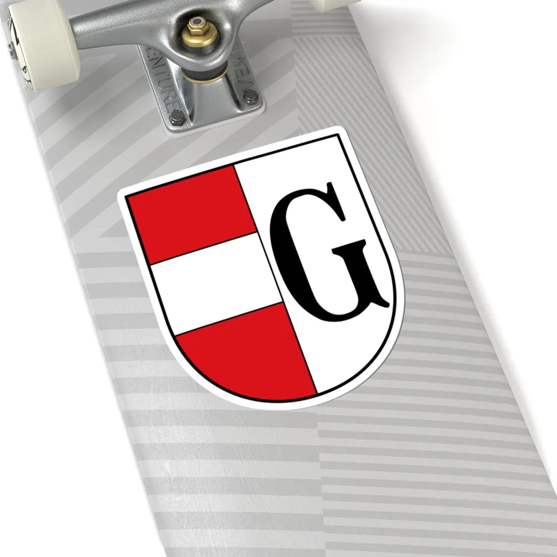 AUT Gaming COA (Austria) (Coat of Arms) STICKER Vinyl Kiss-Cut Decal - The Sticker Space