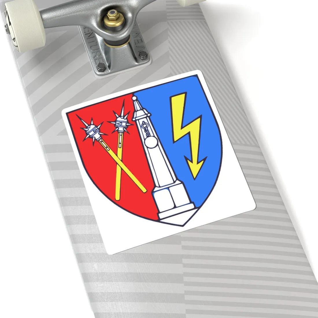 AUT Grafenschlag COA (Austria) (Coat of Arms) STICKER Vinyl Kiss-Cut Decal - The Sticker Space