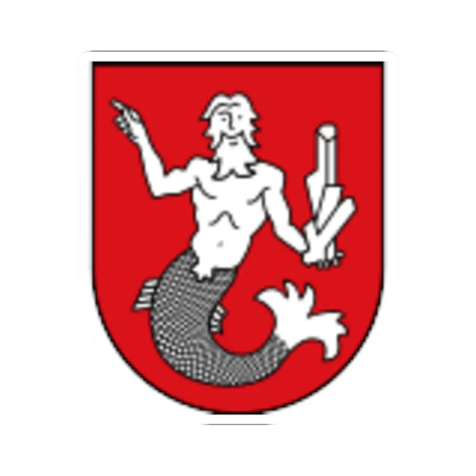 AUT Grundlsee COA (Austria) (Coat of Arms) STICKER Vinyl Kiss-Cut Decal 2 Inch White - The Sticker Space