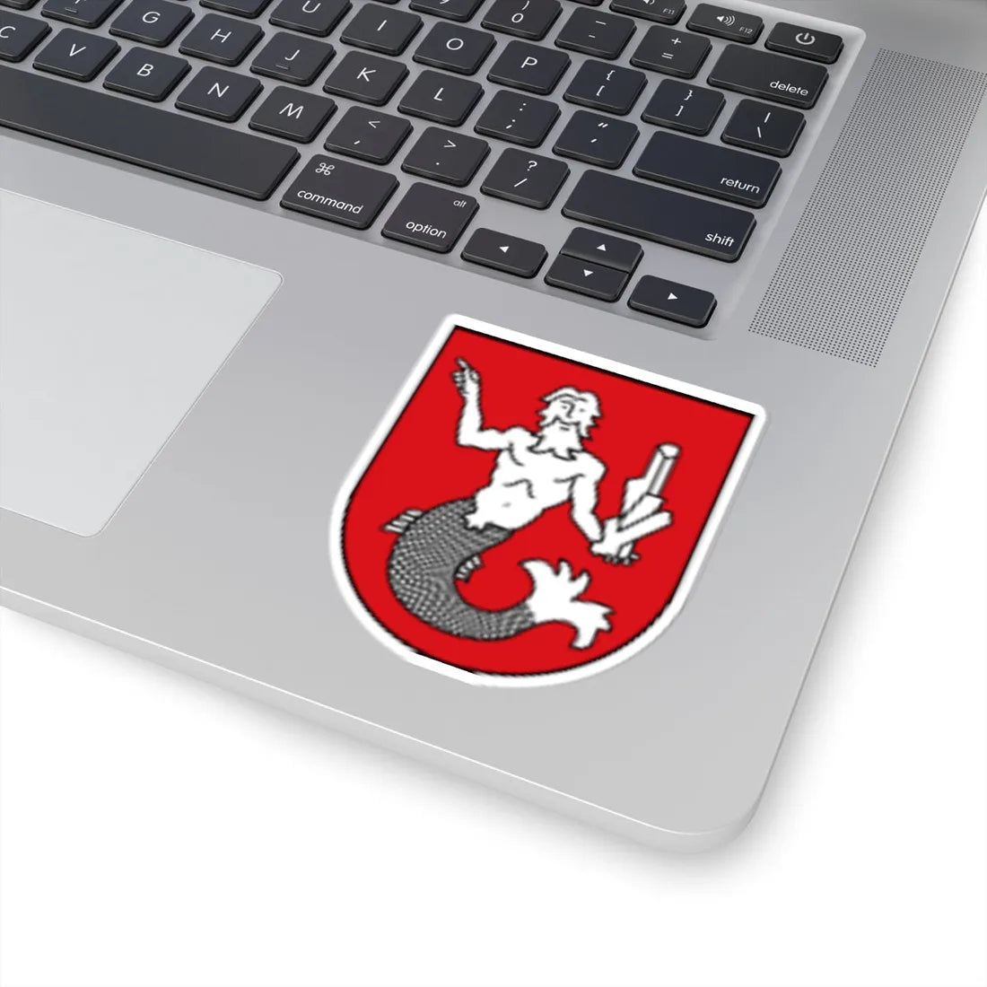 AUT Grundlsee COA (Austria) (Coat of Arms) STICKER Vinyl Kiss-Cut Decal - The Sticker Space
