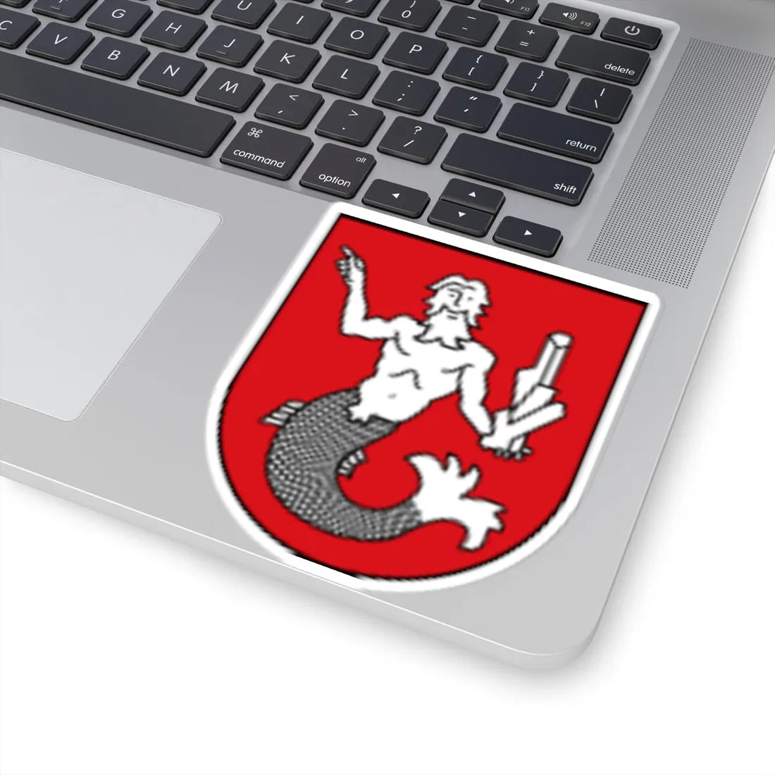 AUT Grundlsee COA (Austria) (Coat of Arms) STICKER Vinyl Kiss-Cut Decal - The Sticker Space