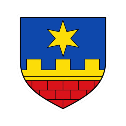 AUT Guntersdorf COA (Austria) (Coat of Arms) STICKER Vinyl Kiss-Cut Decal 2 Inch White - The Sticker Space