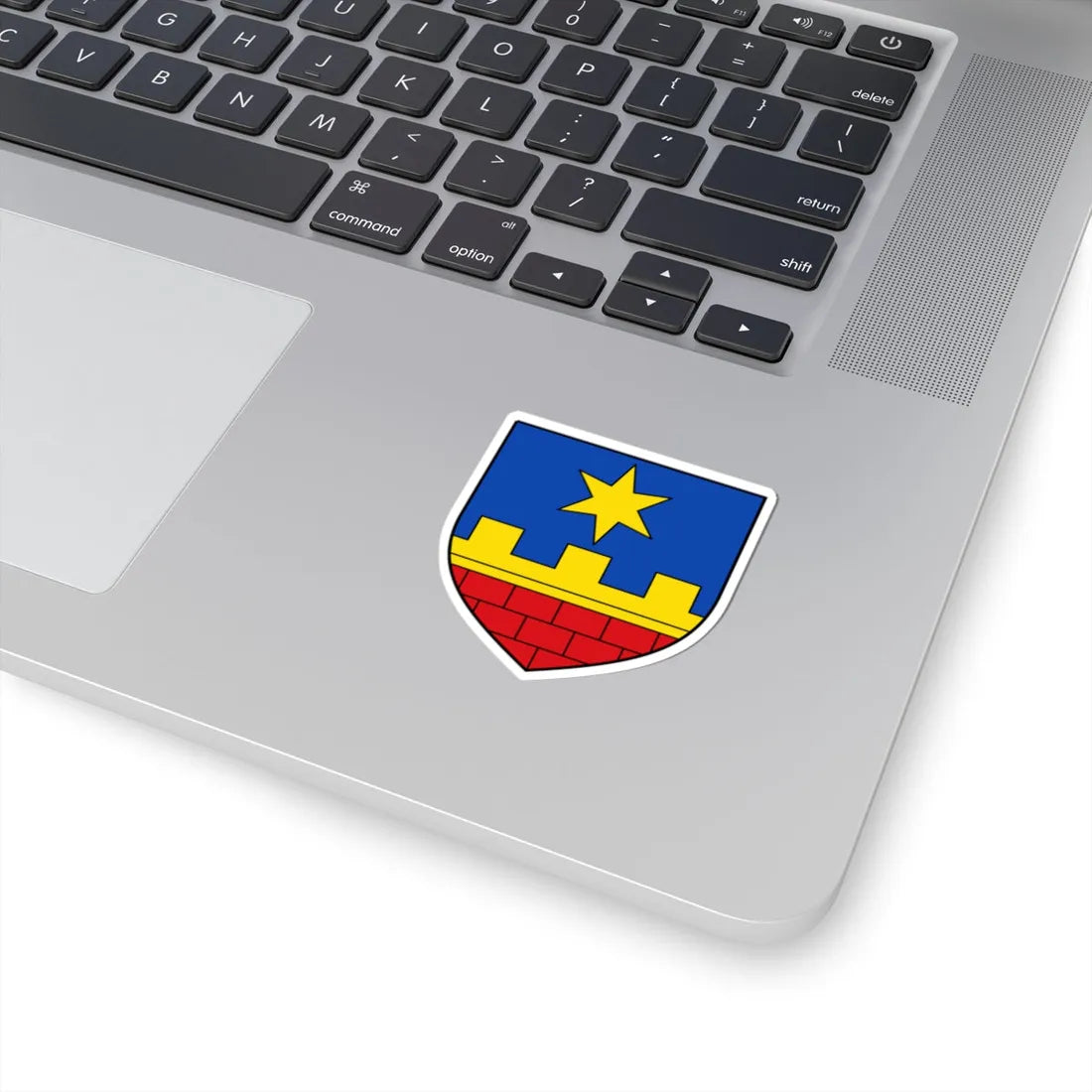 AUT Guntersdorf COA (Austria) (Coat of Arms) STICKER Vinyl Kiss-Cut Decal - The Sticker Space