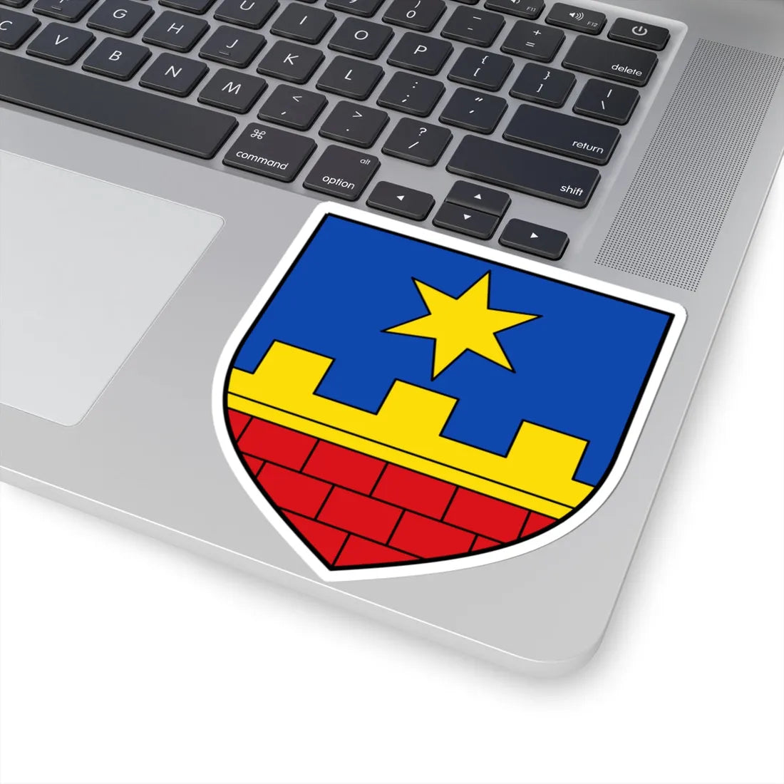 AUT Guntersdorf COA (Austria) (Coat of Arms) STICKER Vinyl Kiss-Cut Decal - The Sticker Space