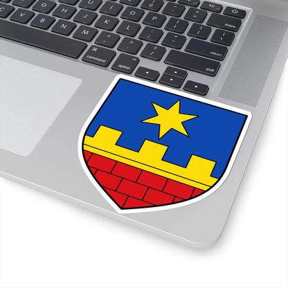 AUT Guntersdorf COA (Austria) (Coat of Arms) STICKER Vinyl Kiss-Cut Decal - The Sticker Space