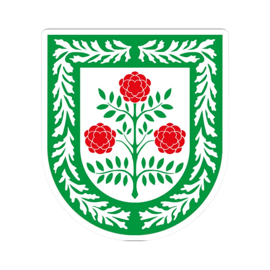 AUT Hart bei Graz COA (Austria) (Coat of Arms) STICKER Vinyl Kiss-Cut Decal 2 Inch White - The Sticker Space