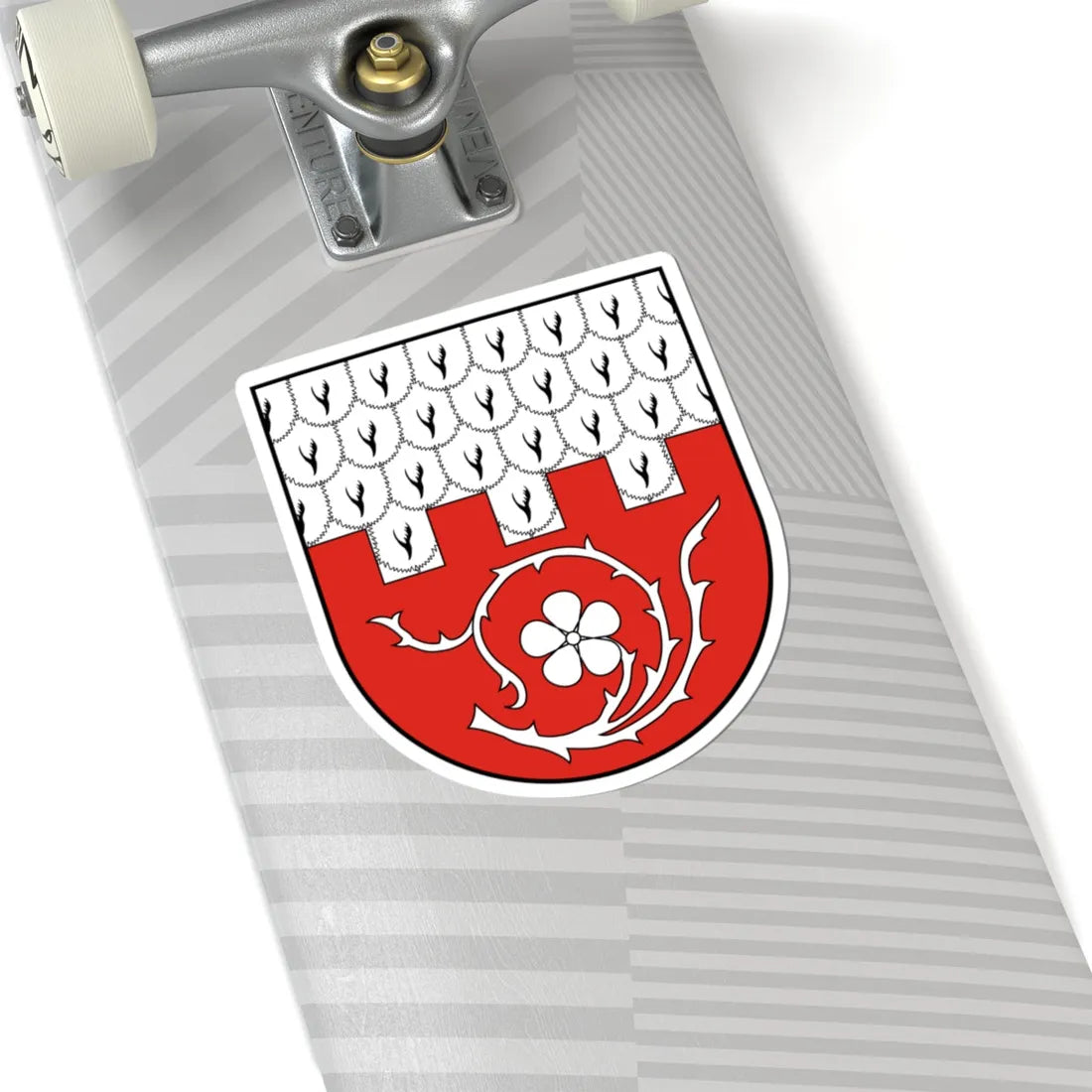 AUT Hart-Purgstall COA (Austria) (Coat of Arms) STICKER Vinyl Kiss-Cut Decal - The Sticker Space