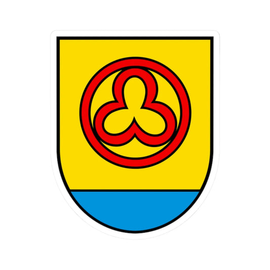 AUT Heiligenberg COA (Austria) (Coat of Arms) STICKER Vinyl Kiss-Cut Decal 2 Inch White - The Sticker Space