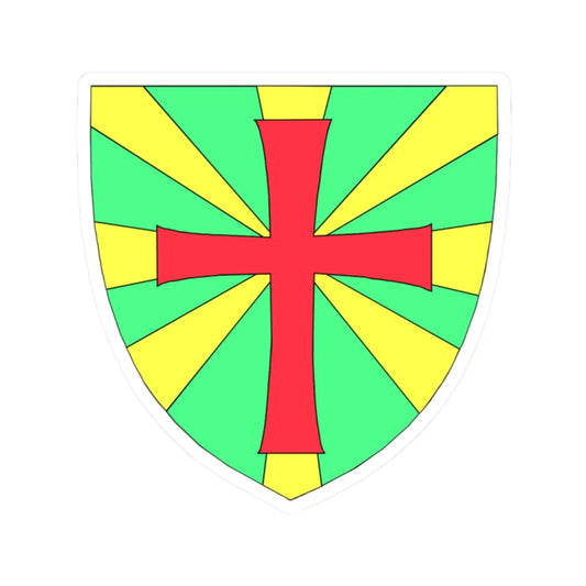 AUT Heiligenkreuz COA (Austria) (Coat of Arms) STICKER Vinyl Kiss-Cut Decal 2 Inch White - The Sticker Space