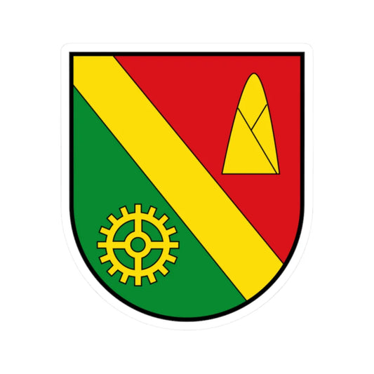 AUT Hirm COA (Austria) (Coat of Arms) STICKER Vinyl Kiss-Cut Decal 2 Inch White - The Sticker Space