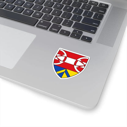 AUT Hochwolkersdorf COA (Austria) (Coat of Arms) STICKER Vinyl Kiss-Cut Decal - The Sticker Space