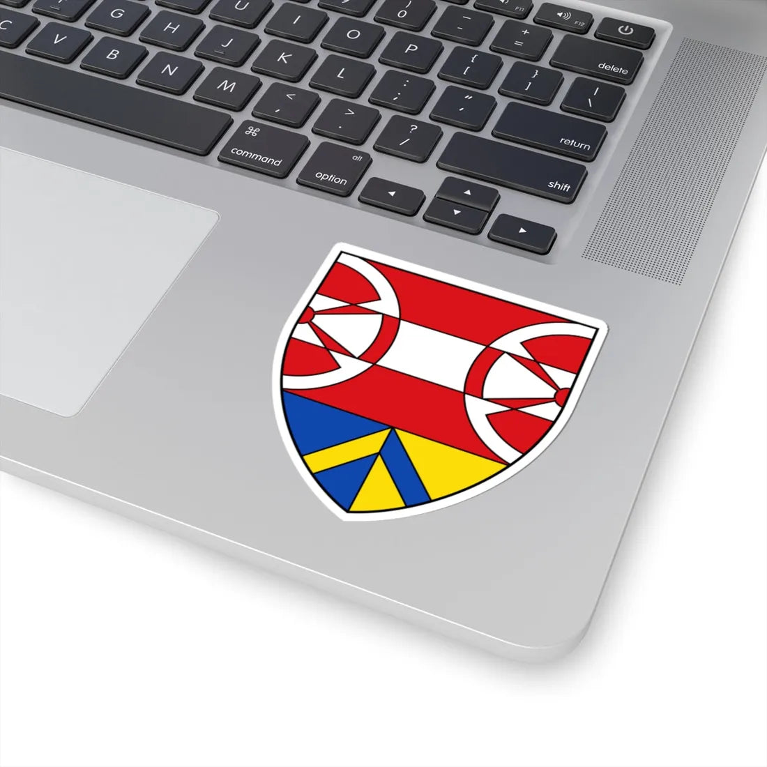 AUT Hochwolkersdorf COA (Austria) (Coat of Arms) STICKER Vinyl Kiss-Cut Decal - The Sticker Space